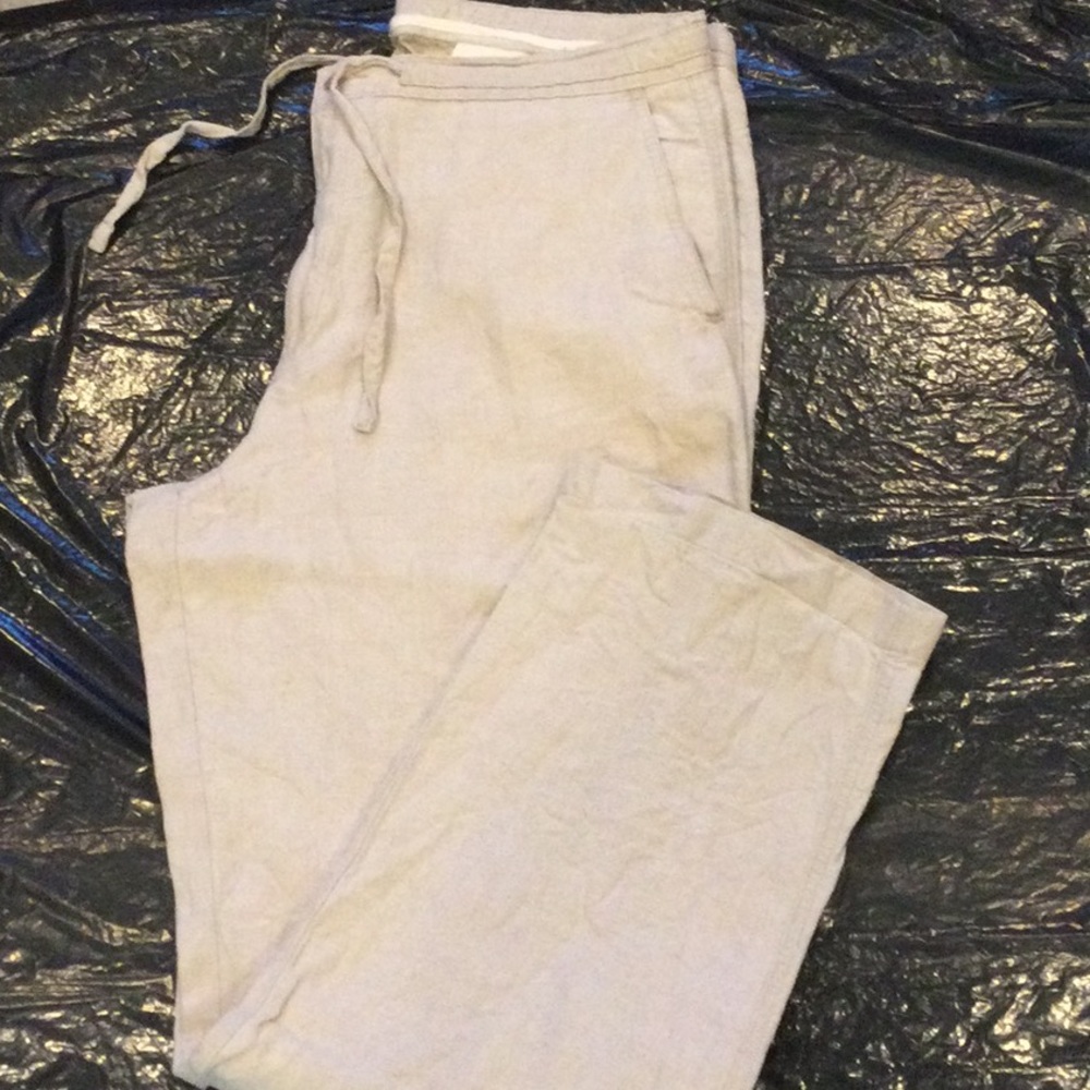 Men’s Linen Drawstring Pants
